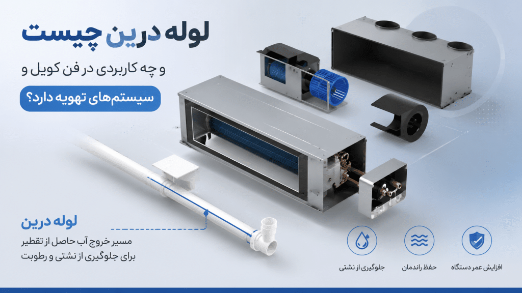 انواع لوله‌های مورد استفاده برای مسیر درین