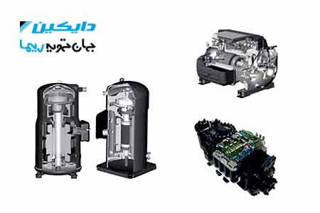 انواع کمپرسور چیلر