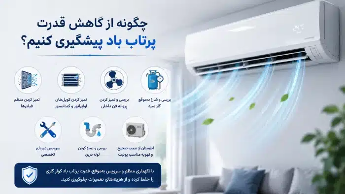 چگونه از کاهش قدرت پرتاب باد پیشگیری کنیم؟