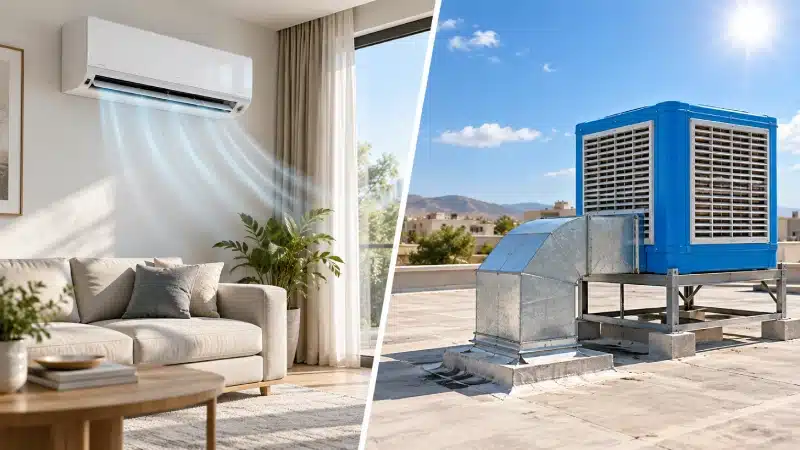 کولر گازی بهتر است یا کولر آبی؟