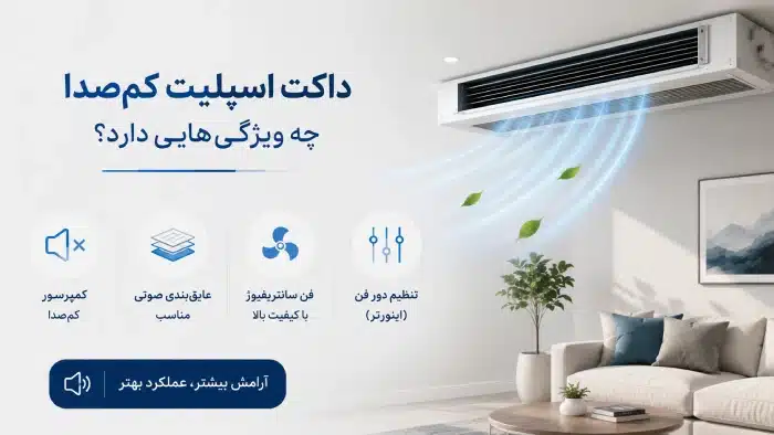 داکت اسپلیت کم‌صدا چه ویژگی‌هایی دارد؟