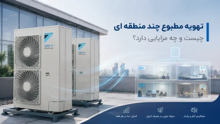 تهویه مطبوع چند منطقه ای چیست و چه مزایایی دارد؟